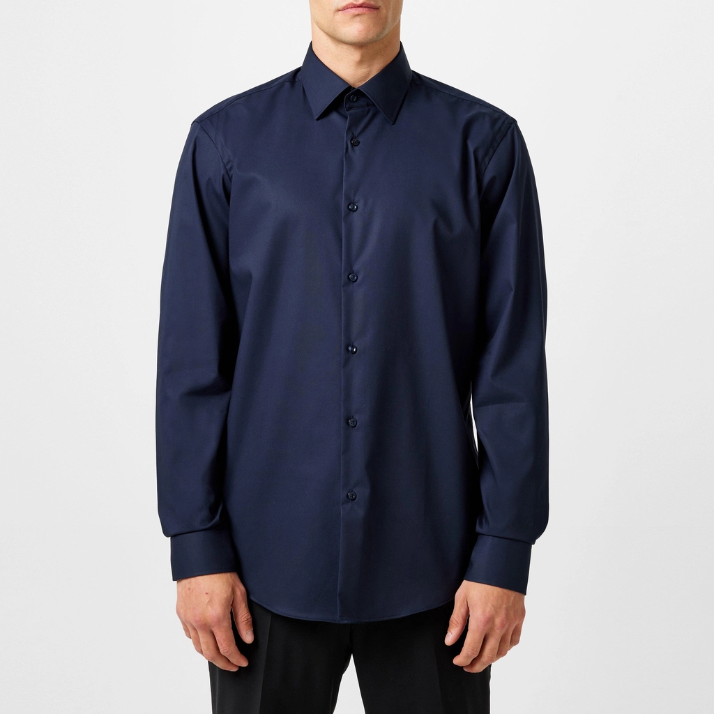 Hugo Boss H Joe Kent Shirt - Dark Blue 404
